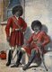 Afghanistan: Herati soldiers in uniform, 1879