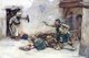 Afghanistan: Drummer James Roddick of the 92nd Gordon Highlanders, defending Lieutenant Menzies during hand-to-hand fighting in Kandahar, 1880. W. Skeoch Cumming, 1894